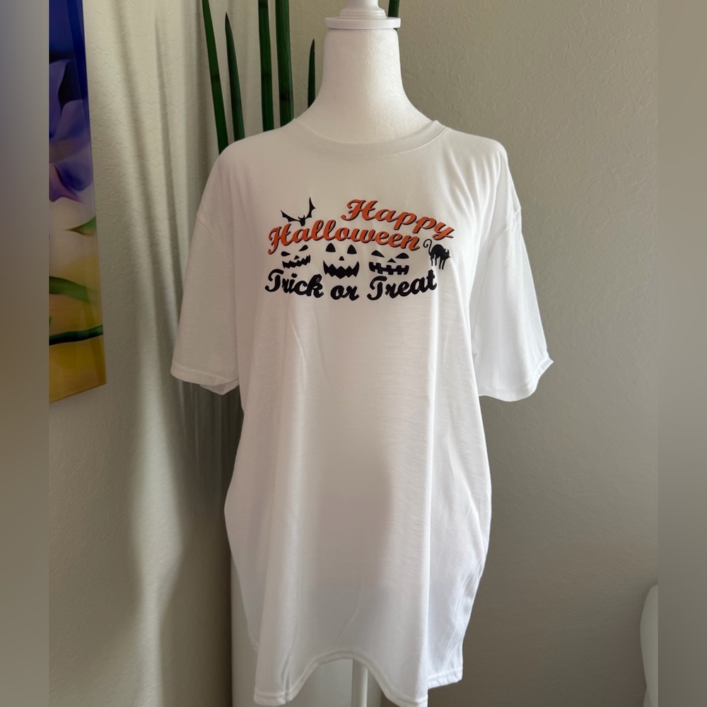 Halloween Gildan White Performance Shirt
Hand Made